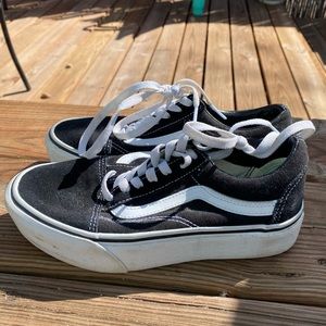 Vans platform, just not my style! Barely worn, womens 5.5